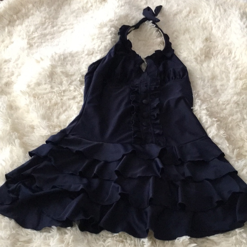 Ruffled swimsuit